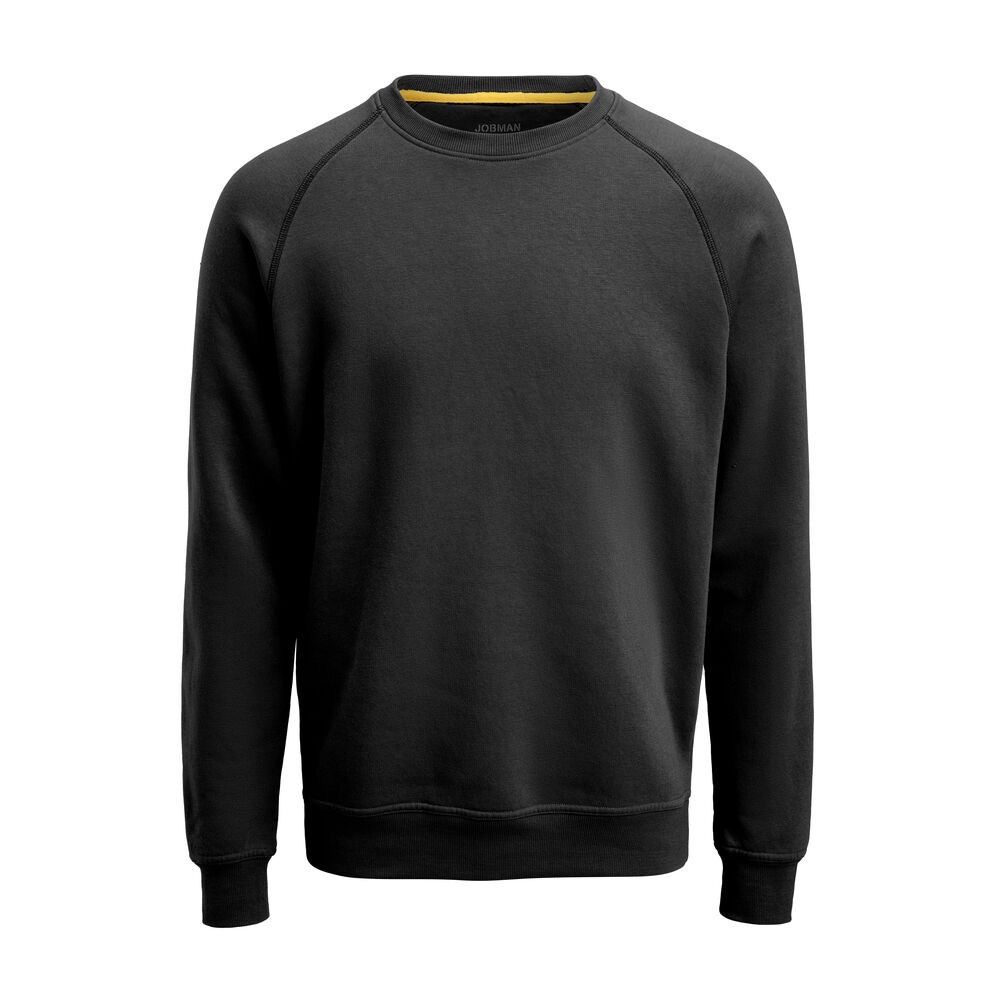 [65514095-9900-3] Jobman 5140 — Sweatshirt à col rond (9900 - Noir, XS)