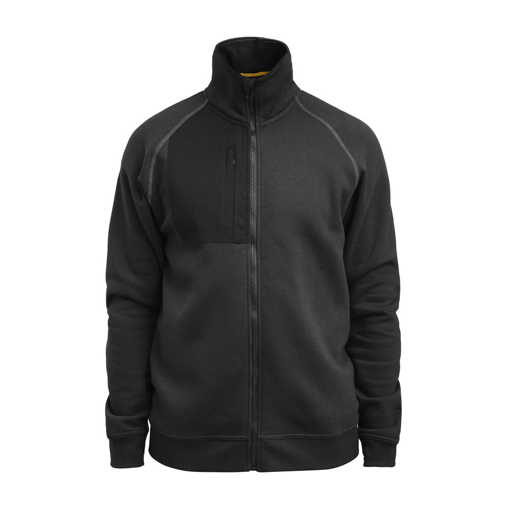 [65514195-9900-3] Jobman 5141 — Sweatshirt zippé (9900 - Noir, XS)