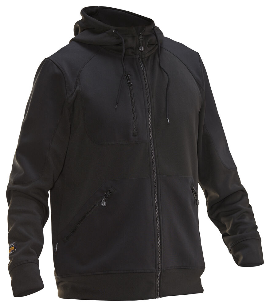 [65530356-9999-3] Jobman 5303 — Sweatshirt à capuche Spun Dye (9999 - Noir, XS)