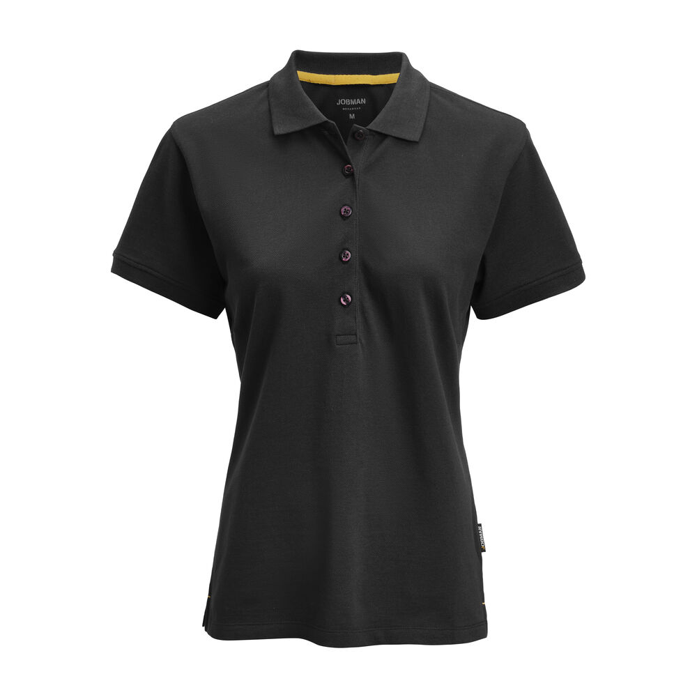 [65556715-9900-3] Jobman 5567 — Polo pour femme (9900 - Noir, XS)