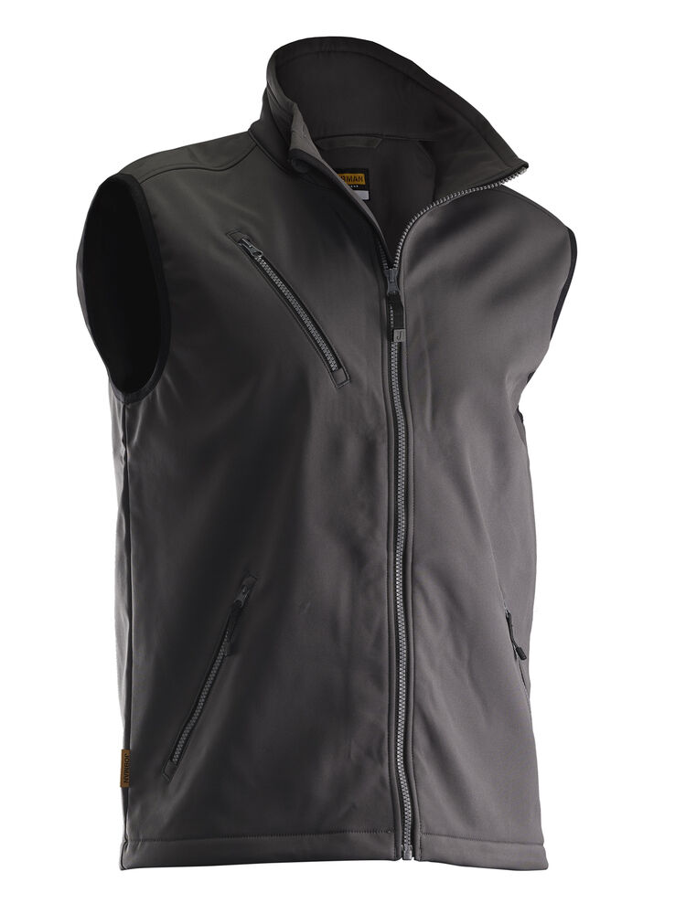 Jobman 7502 — Gilet de travail softshell