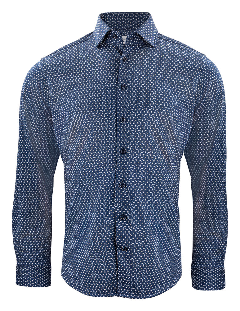 J.Harvest & Frost 2913102 — IB131 Pique Knit Chemise Slim Fit Hommes