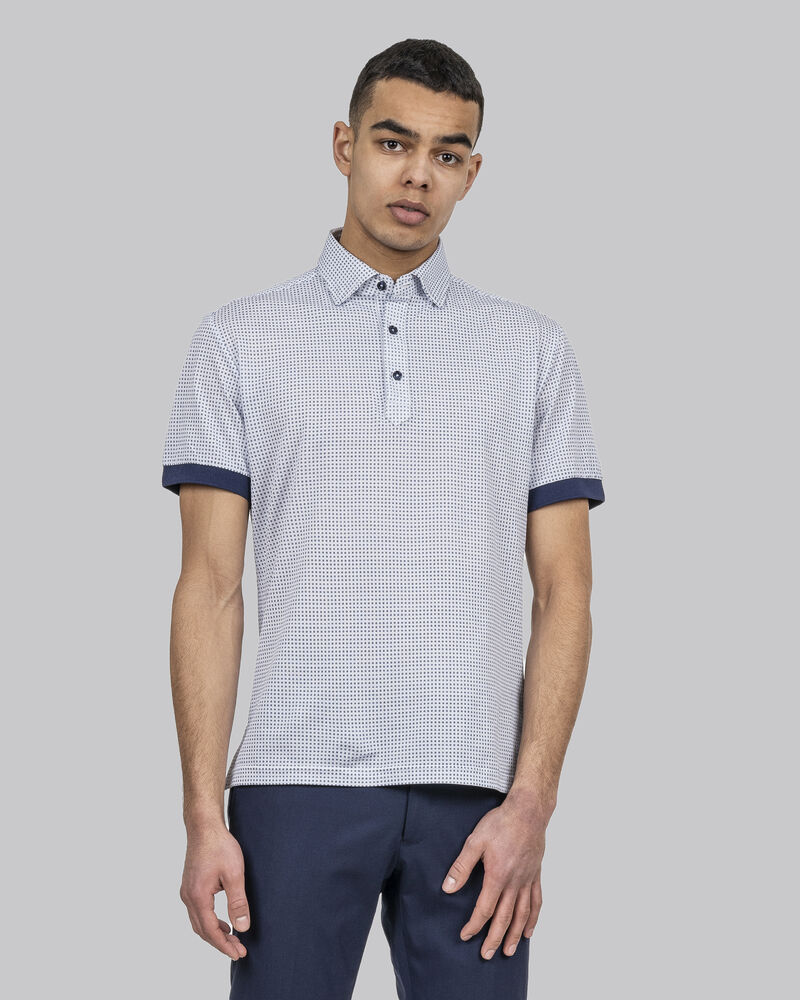 J.Harvest & Frost 2913122 — Indigo Bow 131 Polo Pique Slim Fit Hommes