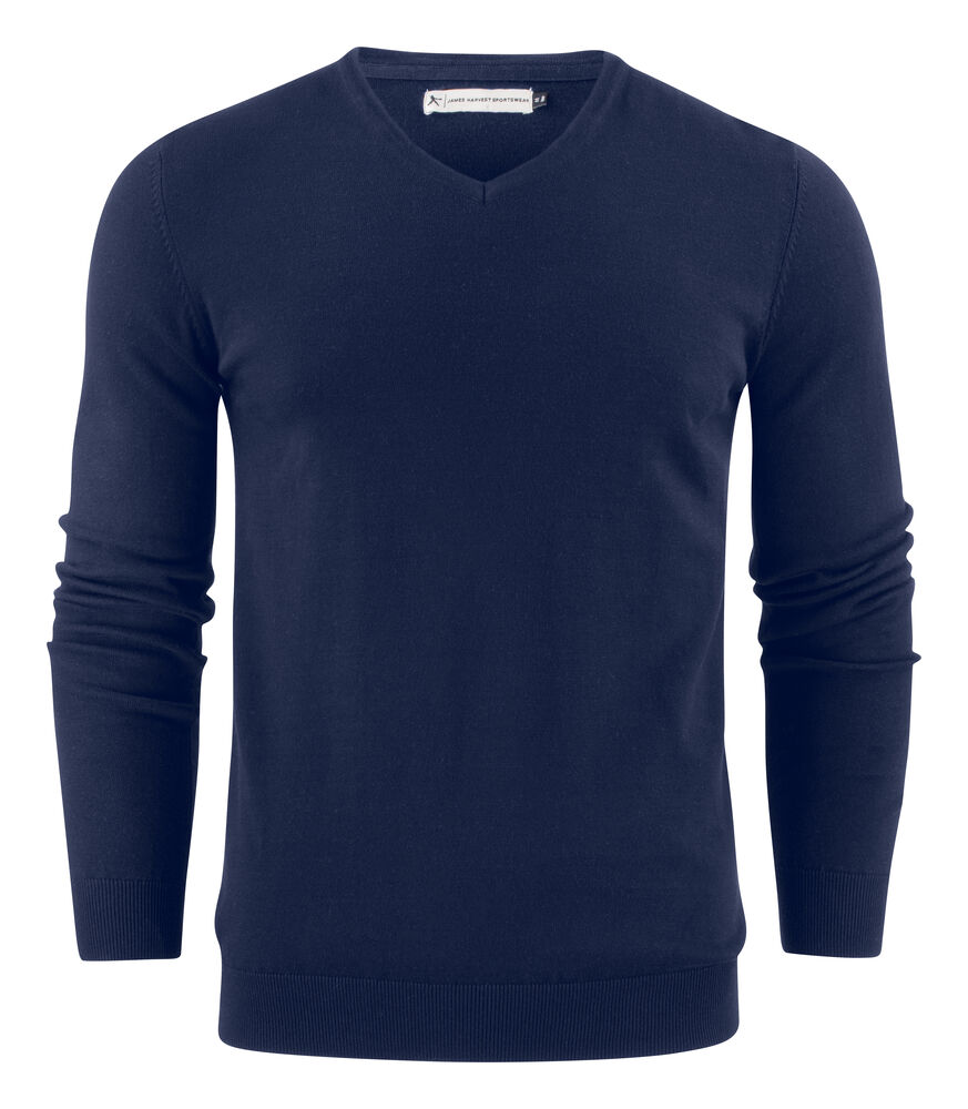 [2112507-600-9] James Harvest 2112507 — Ashland V Pull-Over Hommes (3XL, Marine [600])