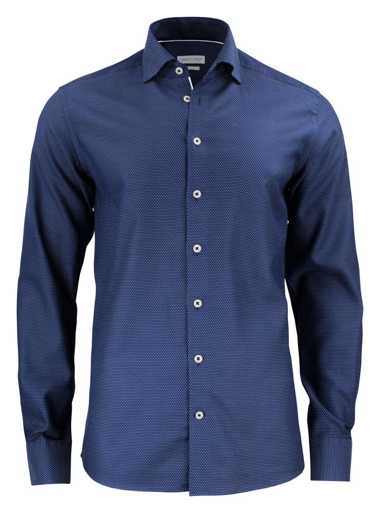 J.Harvest & Frost 2904901 — PB49 Jacquard Chemise Regular Fit Hommes