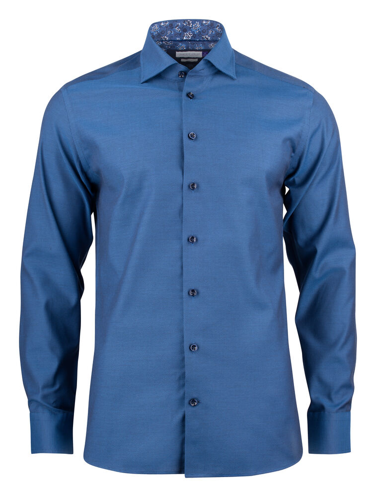 [2914202-556-6] J.Harvest & Frost 2914202 — PB142 Oxford Chemise Slim Fit Hommes (L, Bleu [556])