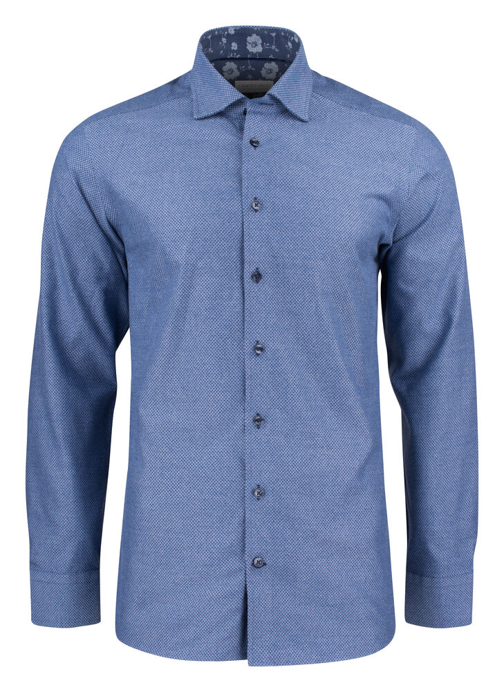 J.Harvest & Frost 2914401 — PB144 Brushed Jacquard Chemise Regular Fit Hommes