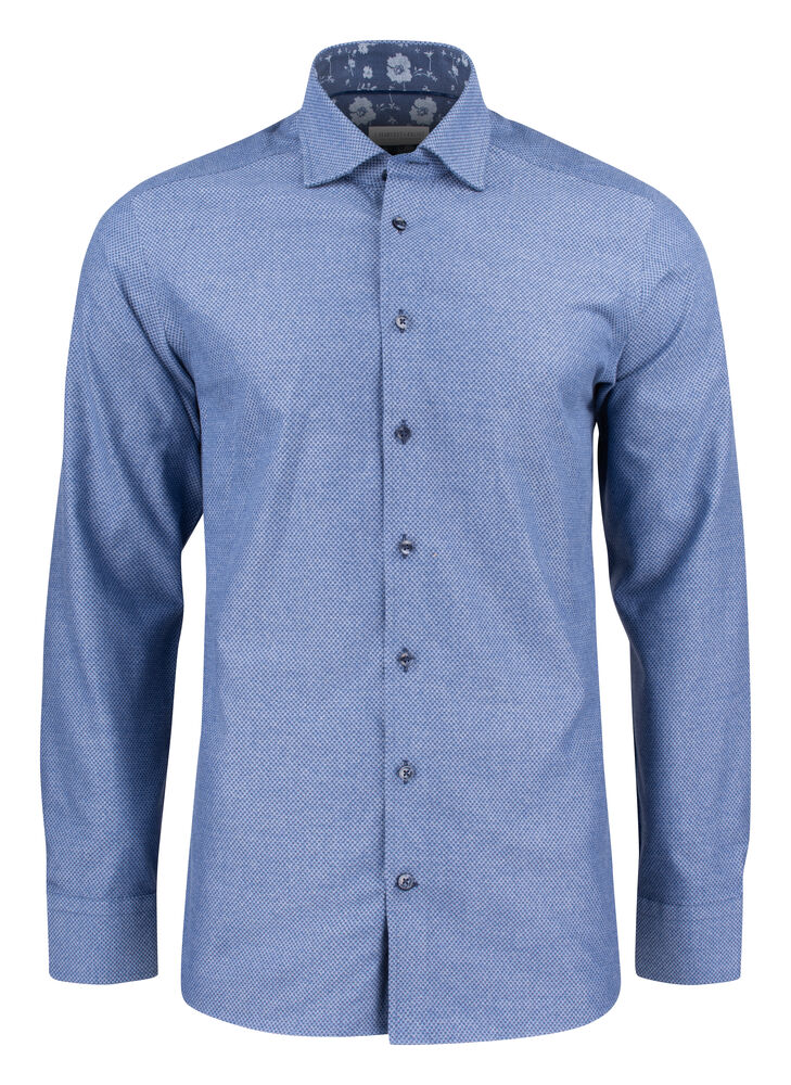 [2914402-556-6] J.Harvest & Frost 2914402 — PB144 Brushed Jacquard Chemise Slim Fit Hommes (L)