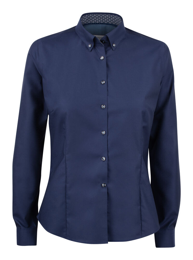[2912103-600-9] J.Harvest & Frost 2912103 — RB121 Oxford Chemise Femmes (3XL, Marine [600])