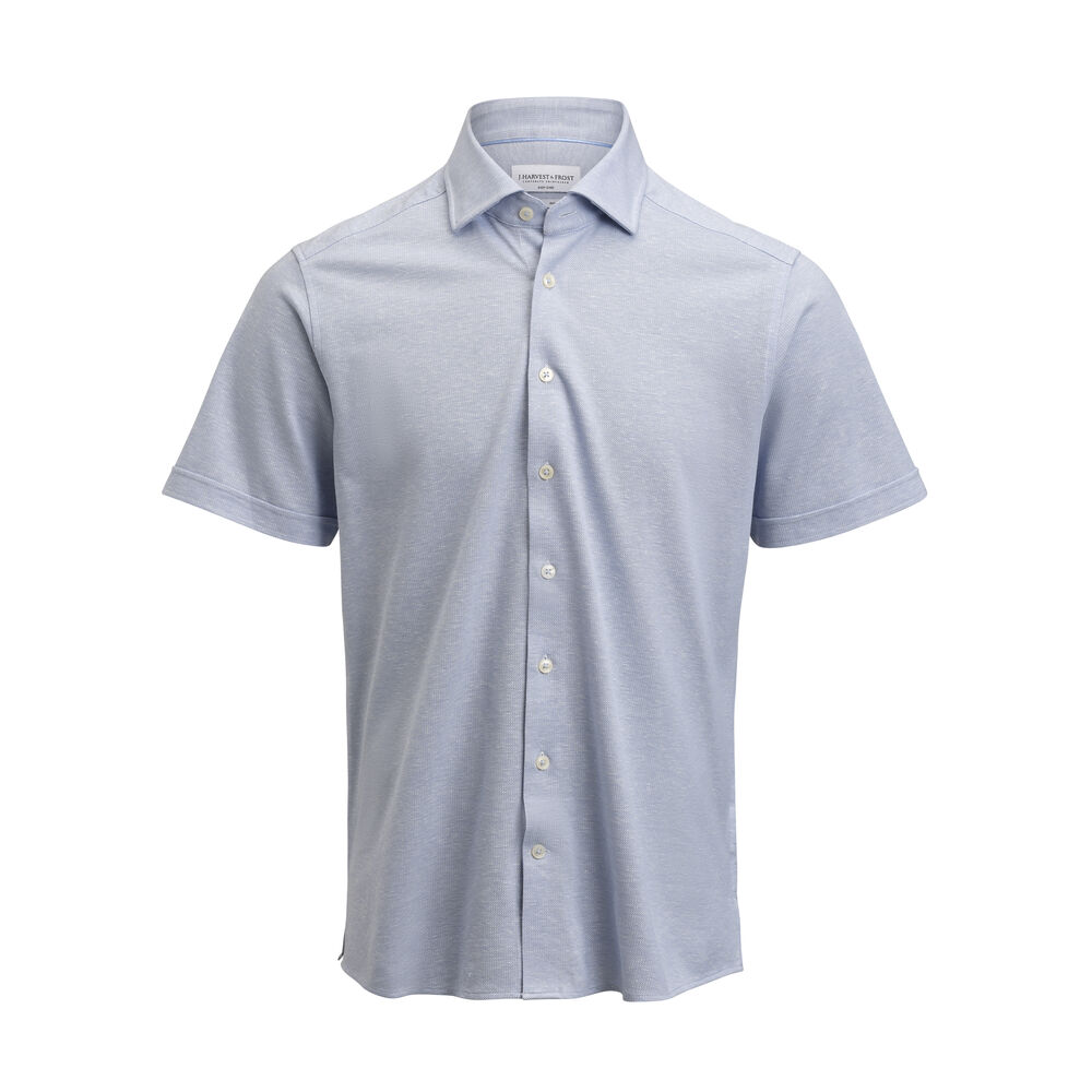 J.Harvest & Frost 2913311 — Indigo Bow 133 S/S Chemise Tailored Fit Hommes