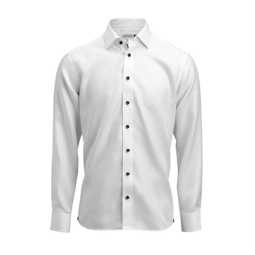 [2912301-100-9] J.Harvest & Frost 2912301 — RB123 Royal Twill Chemise Regular Fit Hommes (3XL, Blanc [100])