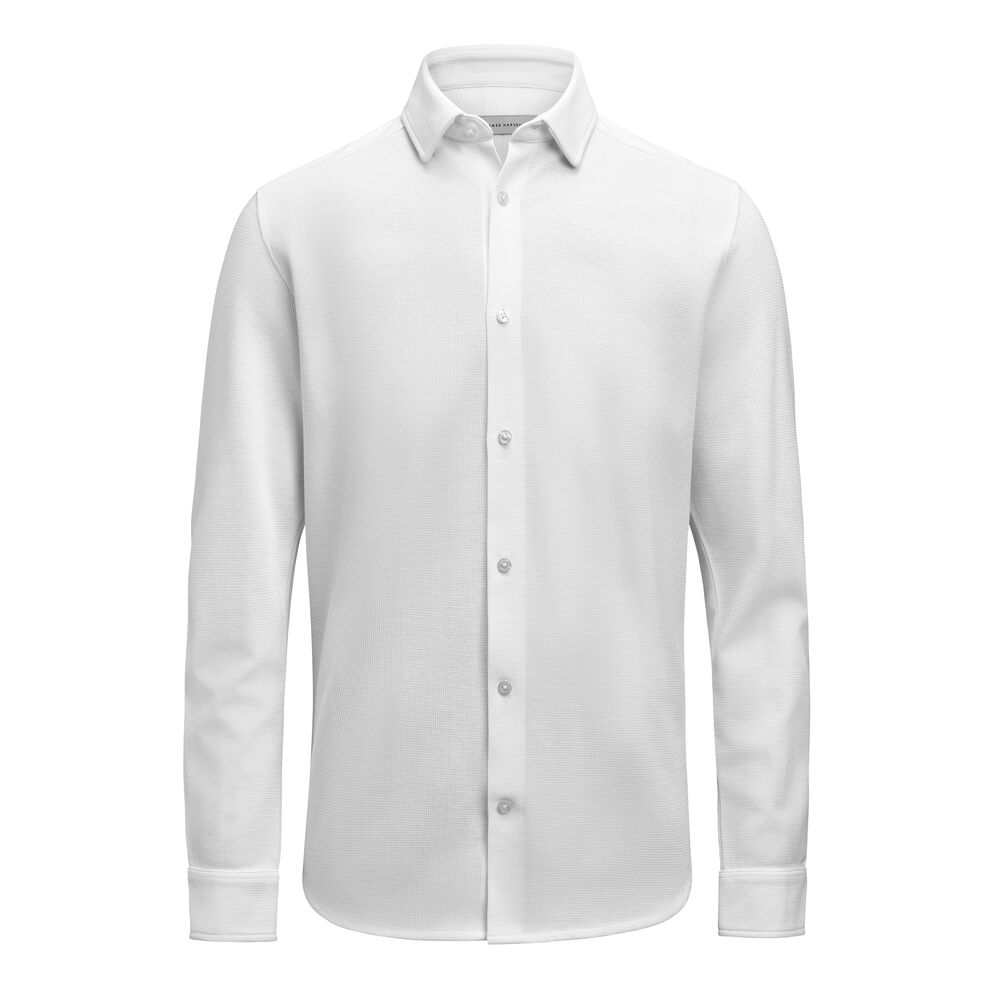 [2113043-100-9] James Harvest 2113043 — Hicksville Chemise Hommes (3XL, Blanc [100])