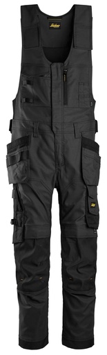 [6014] Snickers AllroundWork-  salopette toile extensible poches fourre- tout