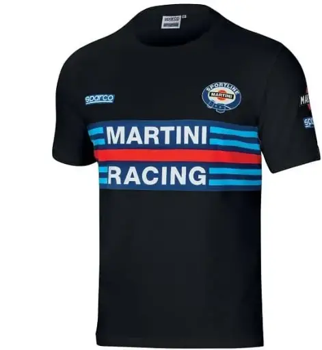 [01274M] Tshirt Sparco Martini Racing replica