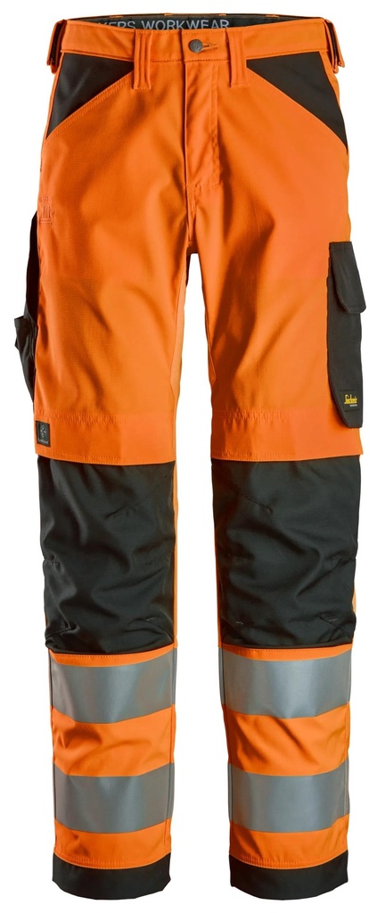 Snickers 6338 – Pantalon haute visibilité, Classe 2