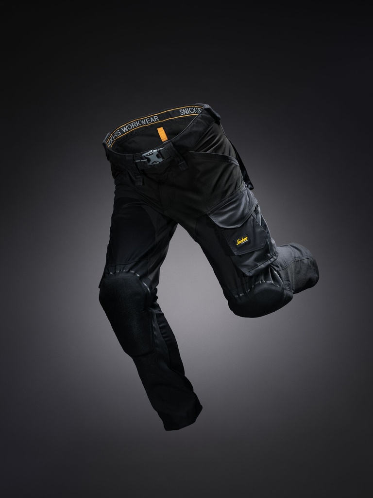 Snickers 6590 – Pantalon tissu extensible avec poches holster et genouillères Capsulized