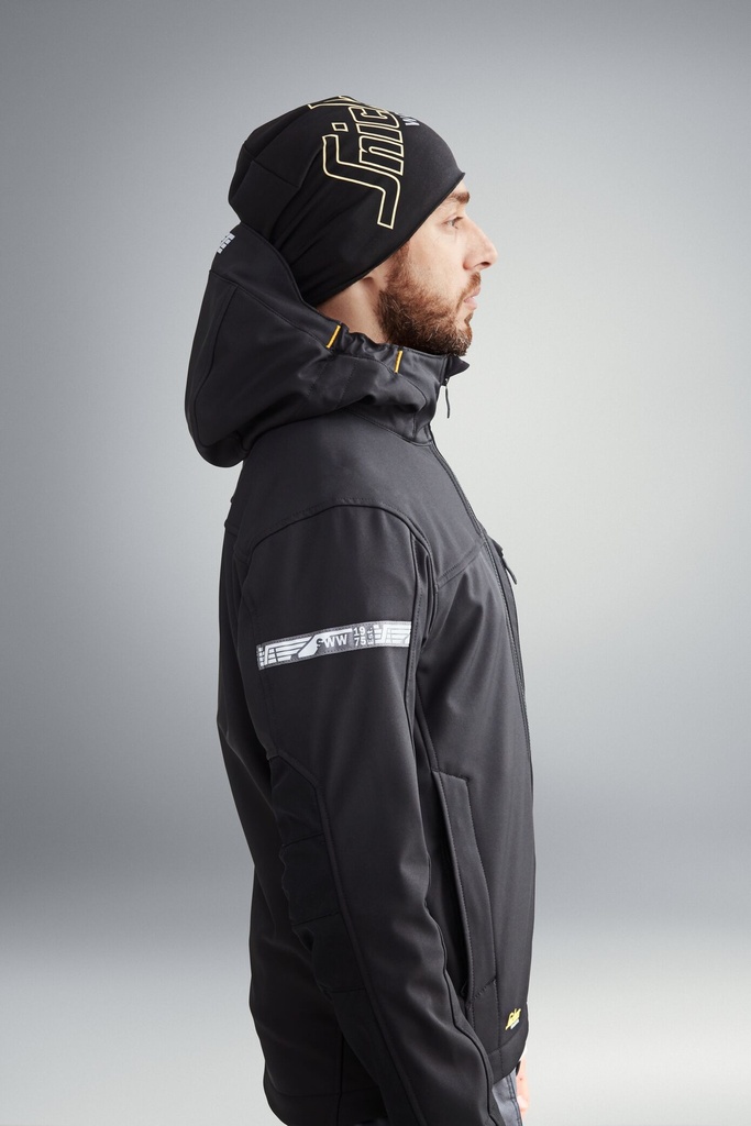 [1229] Snickers 1229 – AllroundWork, Veste Softshell à capuche