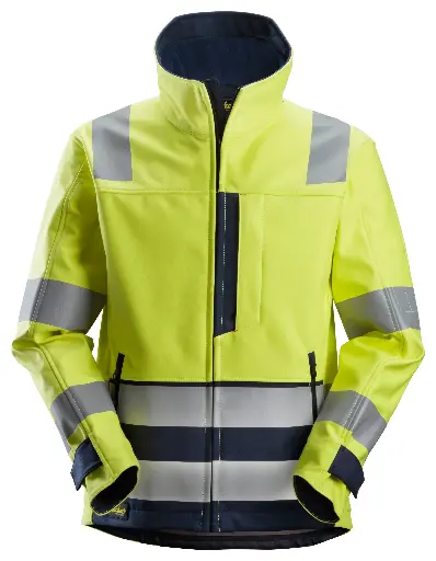 [1260] Snickers ProtecWork-  Veste Softshell-  haute visibilité-  Classe 3